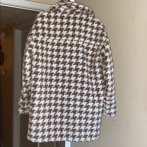 Nasty Gal NWT Houndstooth Faux Wool Jacket 🧥 - Picture 5 of 9